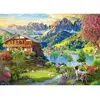 Image de Puzzle 1000 pièces : Détente dans les Dolomites