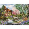 Image de Puzzle 1000 piÃ¨ces : Maison au bord du lac