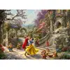 Image de Puzzle 1000 pièces : Thomas Kinkade : Disney, Blanche-Neige - Danse avec le prince Schmidt-59625