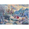 Image de Puzzle 1000 pièces Disney : La Belle et la Bête en hiver Schmidt-59671