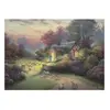 Image de Puzzle 1000 piÃ¨ces : Cottage du Bon Pasteur - Spirit, Thomas Kinkade