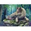 Image de Puzzle 500 piÃ¨ces : La fÃ©e et son loup