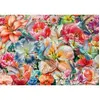 Image de Puzzle 592 pièces hexagone : Grandes fleurs
