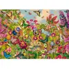 Image de Puzzle 2000 piÃ¨ces : Magnifique jardin des papillons