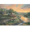 Image de Puzzle 1000 pièces : Aube à Emerald Valley - Thomas Kinkade Schmidt-59774