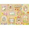 Image de Puzzle 1000 piÃ¨ces : Nobles chats parmi les fleurs
