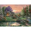 Image de Puzzle 1000 piÃ¨ces : Thomas Kinkade : Retraite chÃ©rie