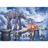 Image de Puzzle 1000 pièces : Star Wars : Thomas Kinkade : La bataille de Hoth Schmidt-59952
