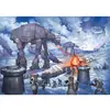 Image de Puzzle 1000 piÃ¨ces : Star Wars : Thomas Kinkade : La bataille de Hoth