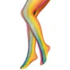 Image de Collants Résille arc-en-ciel, adulte S/M (36/40) FETE-84250720
