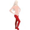 Image de Paire de Collants Opaques - Rouge FETE-842507302