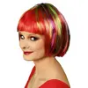 Image de Perruque Gigi Rouge/Violet/Vert C-11271102