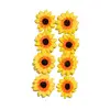 Image de Sachet de 30 fleurs de Tournesol Ø 4cm, Jaune FETE-87392842