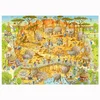 Image de Puzzle 1000 pièces Funky Zoo : Marino Degano, Habitat africain Mercier-29639-58308
