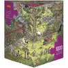 Image de Puzzle 1000 pièces : Aventures de jardin Heye-57894-29933
