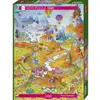 Image de Puzzle 1000 piÃ¨ces :  Cartoon Classics : Idyll By The Field