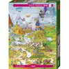 Image de Puzzle 1000 piÃ¨ces :  Cartoon Classics : Idyll By The Lake