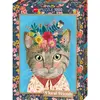 Image de Puzzle 1000 pièces : Floral friends pretty féline Heye-30000-58072