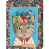 Image de Puzzle 1000 pièces : Floral friends pretty féline