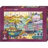 Image de Puzzle 1000 piÃ¨ces : Films de Wes Anderson