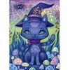 Image de Puzzle 1000 pièces : Chat Sorcière Rêveur Heye-58388