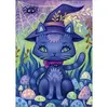 Image de Puzzle 1000 piÃ¨ces : Chat SorciÃ¨re RÃªveur