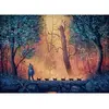 Image de Puzzle 1000 piÃ¨ces : Marche dans les bois
