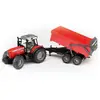 Image de Tracteur Massey Ferguson 7480 avec remorque à benne basculante Bruder-2045