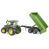 Image de Tracteur John Deere 5115M avec remorque Bruder-2108