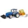 Image de Tracteur New Holland T5. 120 avec chargeur avant, coffre de chargement et fourches Bruder-2187