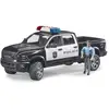 Image de Véhicule de police : Pickup RAM 2500 avec figurine Bruder-02505