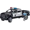 Image de Véhicule de police RAM 2500 avec policier