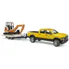 Image de Ram Power 2500 Rental Service avec Mini Pelle et Remorque