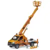 Image de Camion Mercedes Benz Sprinter avec plateforme de travail et module son et lumière Bruder-2679