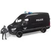 Image de Camion de Police Forces Speciales avec Figurine Mb Sprinter