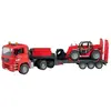 Image de Camion de transport Man Tga avec engin Manitou MLT 633