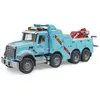 Image de Camion de dépannage et de remorquage MACK Granite avec module son et lumière Bruder-2831