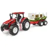 Image de Tracteur ROADMAX avec remorque forestière et 3 troncs d’arbre Bruder-3453