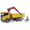Image de Camion de chantier Scania Super 560R avec grue et 2 palettes Bruder-3551