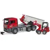 Image de Camion MAN TGS avec benne amovible et chargeur Schäffer Bruder-03767