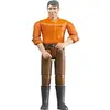 Image de Figurine - Homme avec jean Bruder Marron TU 600075