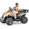Image de Quad avec figurine bworld Bruder-63000