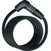 Image de Antivol câble Abus 5510C/180 16524 Noir 180 cm