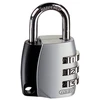 Image de Cadenas à combinaison corps zamac anse acier cémenté série 155 cadenas combinaison 30 mm design 1 pièce(s) zamak 3 chiffres 30 mm 5 mm à combinaison 1