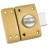 Image de Verrous de sûreté clk verrou classik cylindre/bouton 45 mm bronze bronze 1 blister(s) de 1 pièce(s) à bouton (avec cylindre) 45 mm - abus france