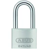 Image de Cadenas 64 titalium cadenas 64 titalium  50 mm anse 80 varié varié 1 pièce(s) à clé 50 mm titalium  8 mm 80 mm - abus france