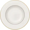 Image de VILLEROY & BOCH SIGNATURE Assiette à soupe Anmut Gold 24 cm blanc