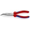 Image de Pince à becs 1/2 ronds coudés bi-matière 200 mm pince à becs 1/2 ronds coudés bi-matière 200 mm 1 pièce(s) bi-matière acier atramentisé coudé 200 mm p