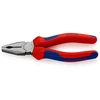 Image de Pince universelle bi-matière pince universelle bi-matière 160 mm 1 pièce(s) bi-matière acier atramentisé 160 mm 223 g - knipex werk