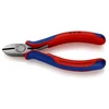 Image de Pince coupante électro-mécanicien - 125 mm pince coupante électro-mécanicien - 125 mm 1 pièce(s) bi-matière acier atramentisé 1.5 mm 125 mm pince coup